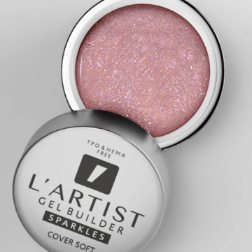 GEL BUILDER SPARKLES COVER SOFT 30ML