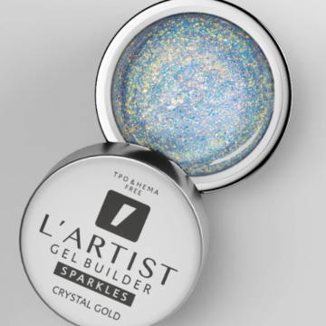 GEL BUILDER SPARKLES CRYSTAL GOLD 30ML