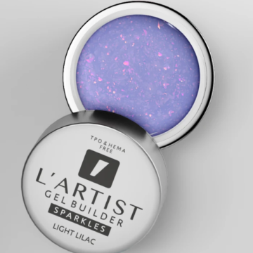 GEL BUILDER SPARKLES LIGHT LILAC 30ML