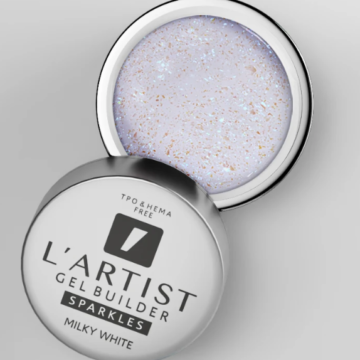 GEL BUILDER SPARKLES MILKY WHITE 30ML