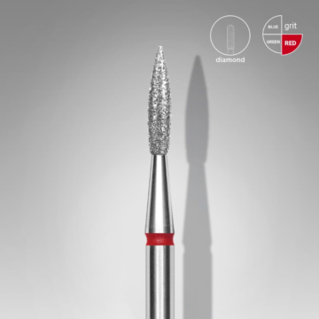 FRESSA DIAMANTE LLAMA ROJA 2,3mm / 10mm