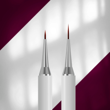 PINCEL STALEKS DELINEADOR DOBLE PUNTA 7mm/12mm