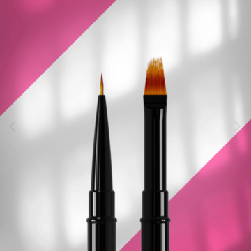PINCEL DOBLE PUNTA STALEKS EXPERT LINER 7mm / DEGRADADO 11mm