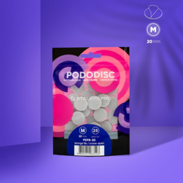 RECAMBIO ESPONJA PODODISC TALLA M EXPERT 20 (25 unidades)