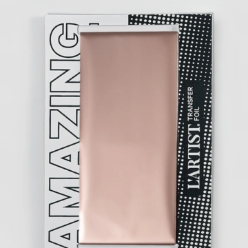 TRANSFER FOIL ROSA ORO MATE